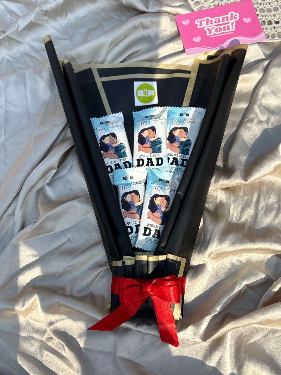Customized 5-Chocolate Bouquet